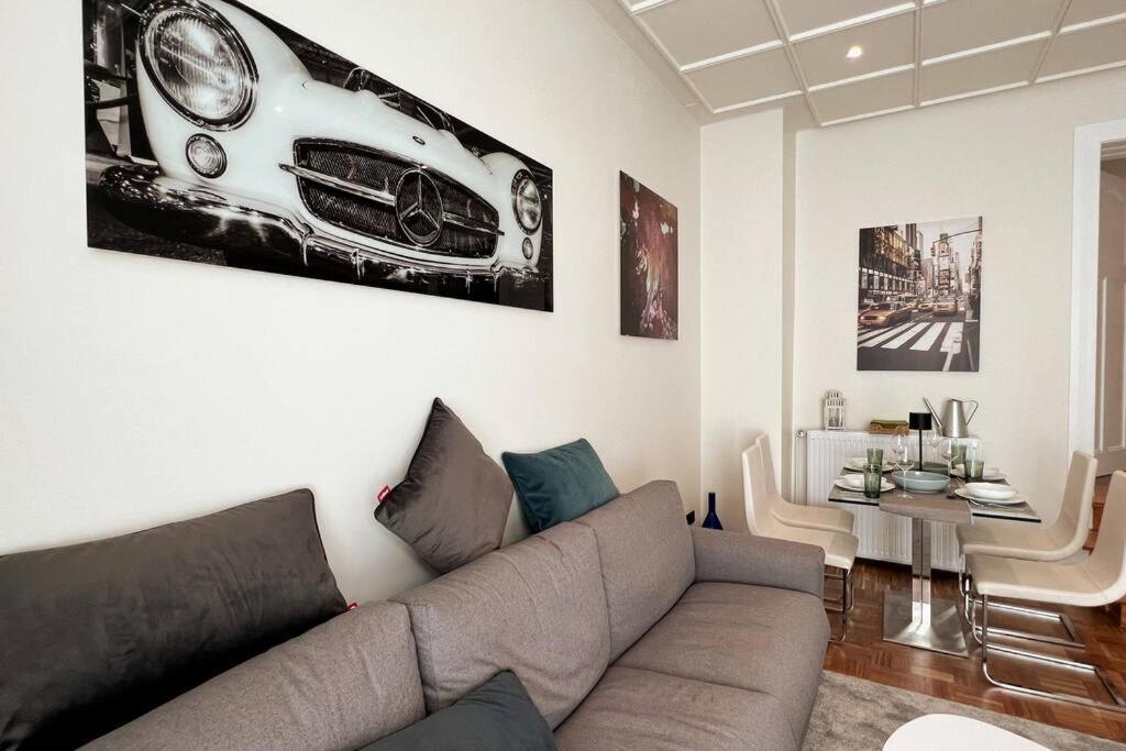 Soul-Apartment Terrasse Privat-Parkplatz Boxspringbett 55Zoll Tv Wlan Λειψία Εξωτερικό φωτογραφία