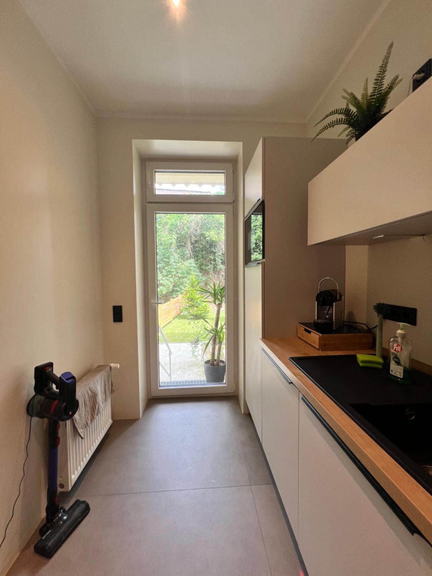 Soul-Apartment Terrasse Privat-Parkplatz Boxspringbett 55Zoll Tv Wlan Λειψία Εξωτερικό φωτογραφία